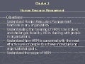 Human Resource Management
