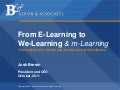 Mobile and Informal Learning: Trends for 2012