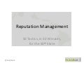 50 Reputation Management Tactics for the 50th State