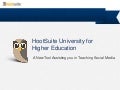 HootSuite University for Higher Education