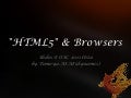 HTML & Browsers