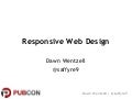 Responsive Web Design