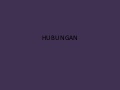 Hubungan