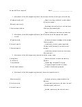 Human a&p quiz
