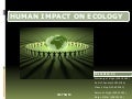 Human impact on ecology