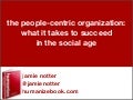 The People-Centric Organization