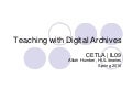 Humber Teaching With Archives