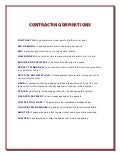 Humorous contracting definitions