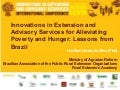 Innovations in Extension and Advisory Services for alleviating Poverty and Hunger  brazil - hur ben
