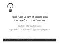 Hvað er Þjóðfundur ?