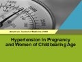 HTN in Pregnancy