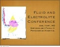 Electrolyte Vignette