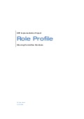 Role Profile for Steering Committee Members