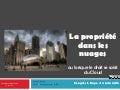 La propriété dans les nuages ou lorsque le droit se saisit du Cloud 