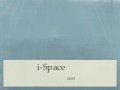 I Space计划（公开版）