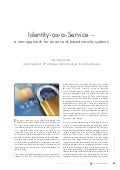 idOnDemand | Article | Identity-as-a-Service