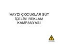 Iaa SüT Sunumu