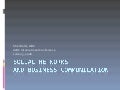 Social Networks and Business Communication