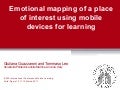 Emotional Mapping of a Place of Interest Using Mobile Devices for Learning
