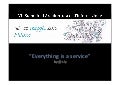 "Everything is a service" (Redux)