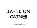 Ia-ti un câine