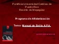 Manual de estilo APA
