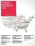 IBDF Most Valuable Retail Brands 2009