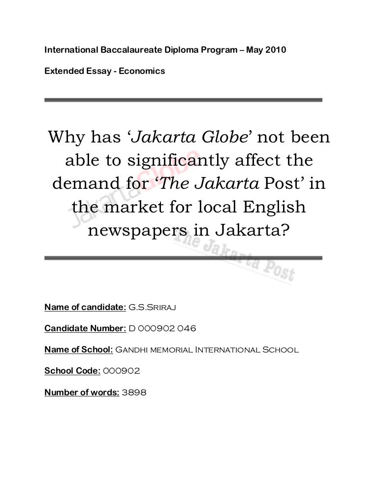 Appendix research paper example picture