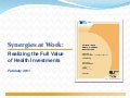 Synergies at Work: Realizing the Full Value of Health Investments