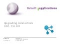 Ibm connections upgrade to 4