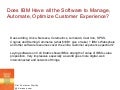  Customer Experience Best of Breed on CxC Matrix