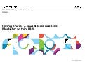 Living social – Social Business as Marketer within IBM