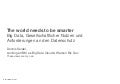 Ibm the world needs to be smarter   slideshare