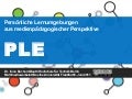 Persönliche Lernumgebungen