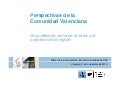 Ponencia Perspectivas de la Comunidad Valenciana