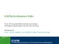 Icgfm Conference Polls