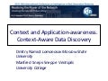 Context-Aware Data Discovery