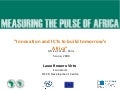 Innovation and ICT to build tomorrow’s Africa