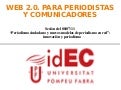 Sesión sobre innovación y periodismo en IDEC
