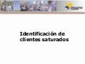 Identificación de clientes saturados (guía del innovador)