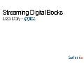 Streaming Digital Books: IDPF Digital Book 2012 presentation