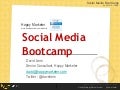 Social Media Training for IDRC