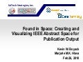 Found in Space: Creating and Visualizing IEEE Abstract Space for Publication Output