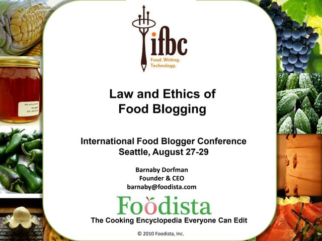 Ifbc 2010 law & ethics
