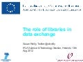 The role of libraries in data exchange