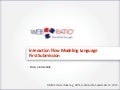 Interaction Flow Modeling Language (IFML)  First Submission at OMG 
