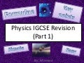 Igcse physics revision