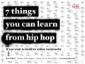 7 things you can learn from hip hop - Ignite Sydney