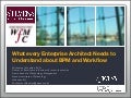 IIR EA Conference: What Every Enterprise Architect Needs To Understand About BPM and Workflow