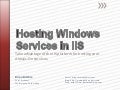 IIS Always-On Services
